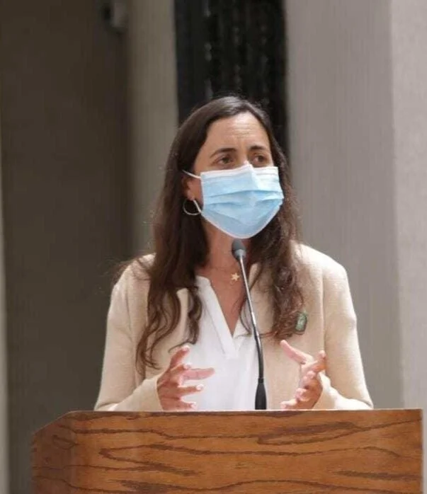 La ministra de Agricultura, María Emilia Undurraga.