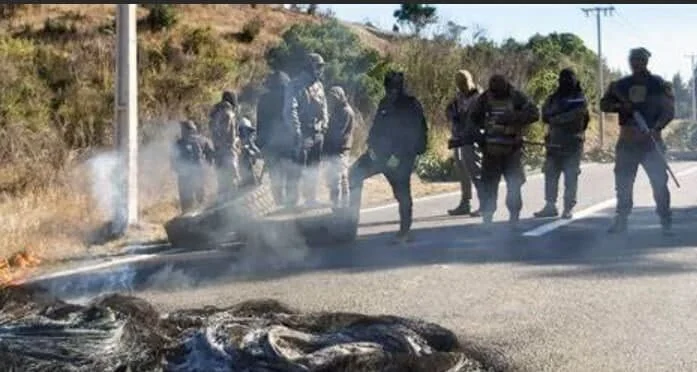 Cerca de la zona se han visto grupos guerrilleros obstaculizando vías de tránsito vehicular.