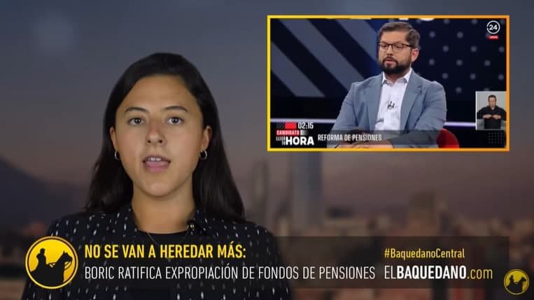 NI SE HEREDAN, NI SON TUYOS: Boric ratifica expropiación de fondos de pensiones