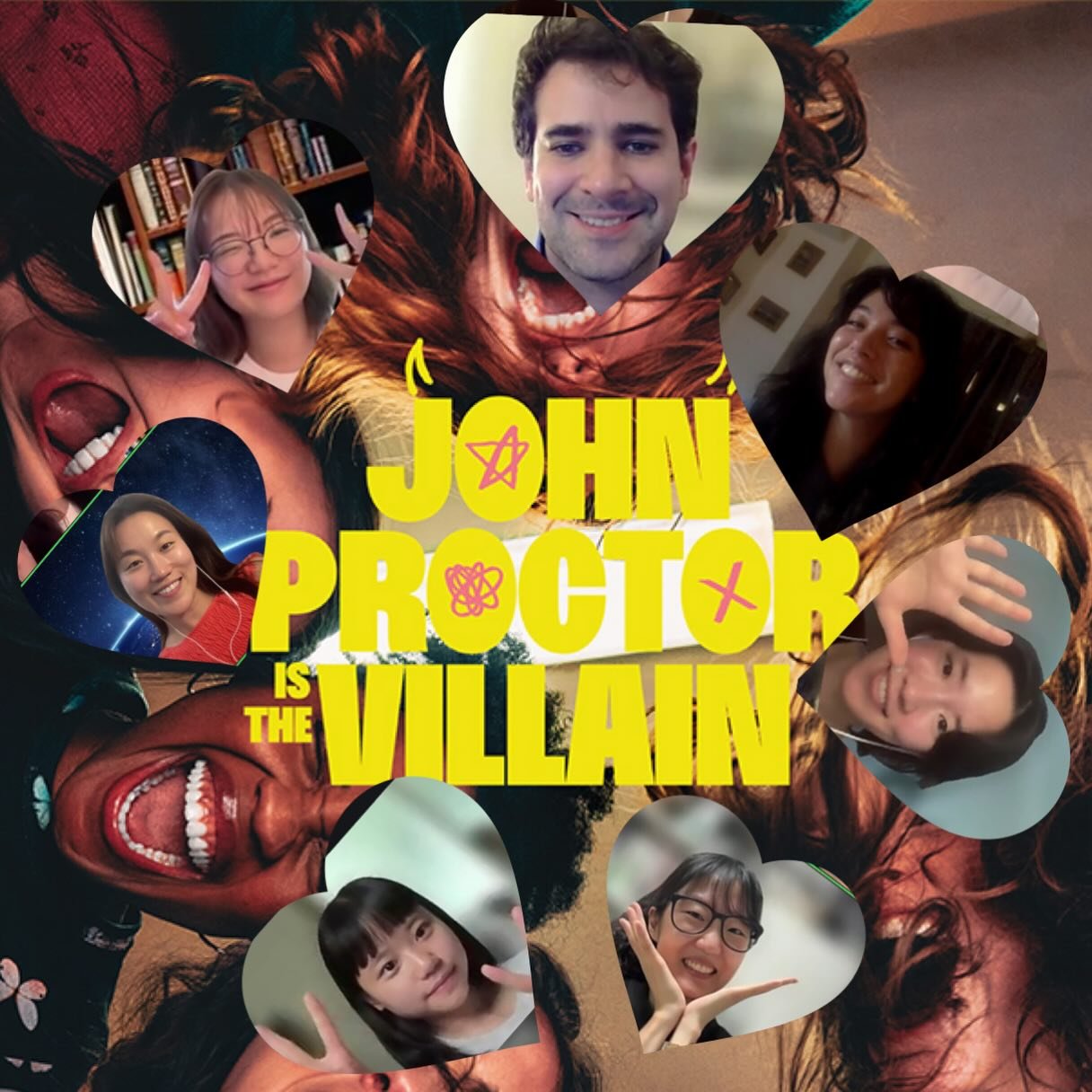📚i LOVE PLAYS: NY X SEOUL EDITION 👩&zwj;💻🩶🧑&zwj;💻🩶👨&zwj;💻 

9월 | SEP 🌼 
JOHN PROCTOR IS THE VILLAIN by Kimberly Belflower