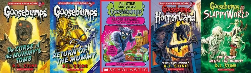 Mummy Fiction Books by Anne Rice, Bram Stoker, R.L. Stine, more ...