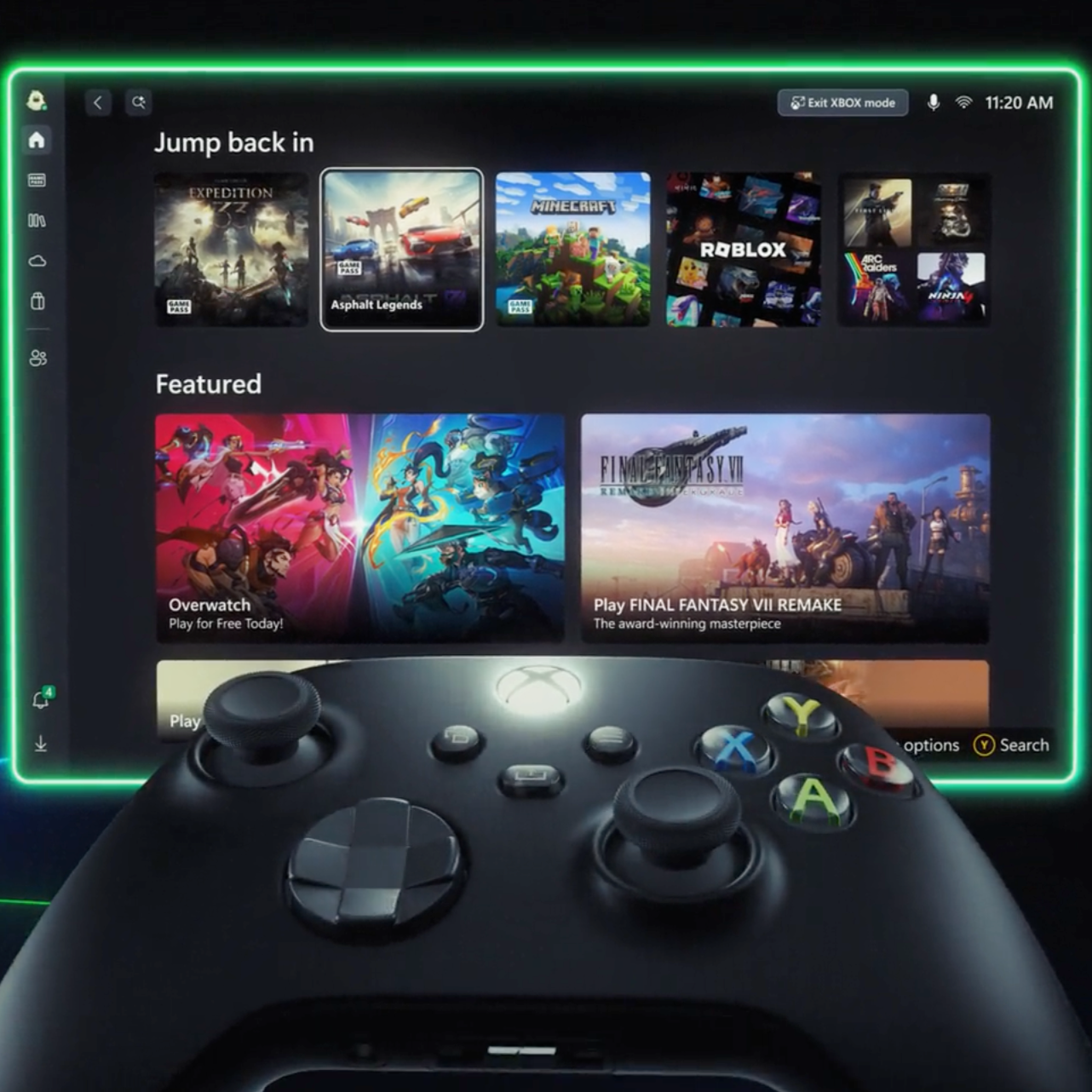 Xbox Game Mode | In-Store Display