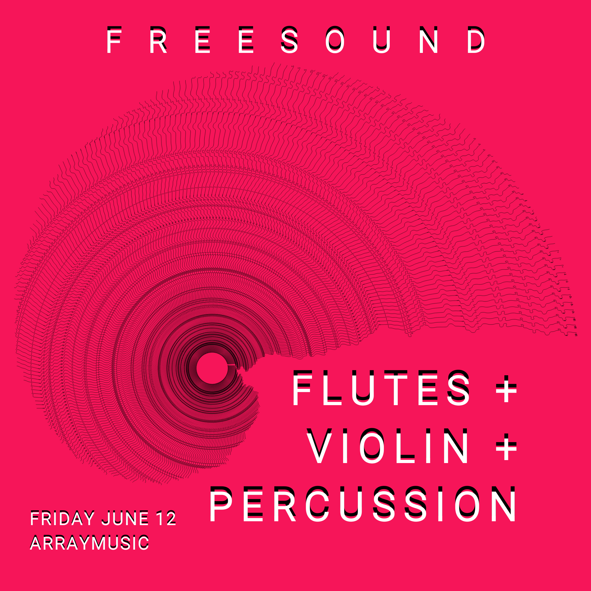 Freeesound: Flutes + Violin + Percussion