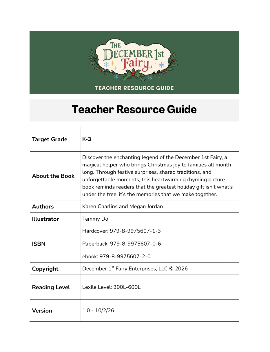 Teacher Resource Guide