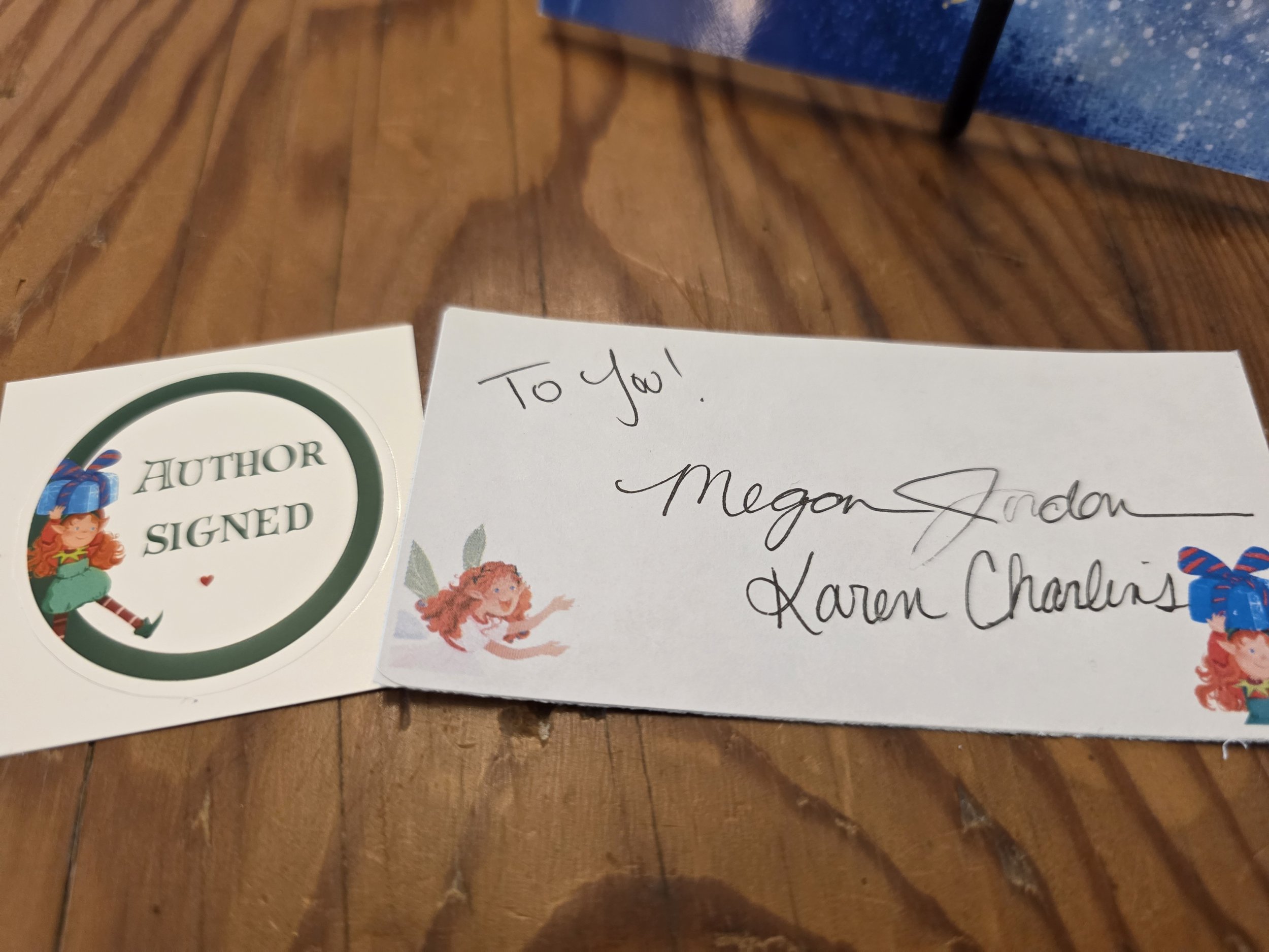 Signed Book Plate + Stickers