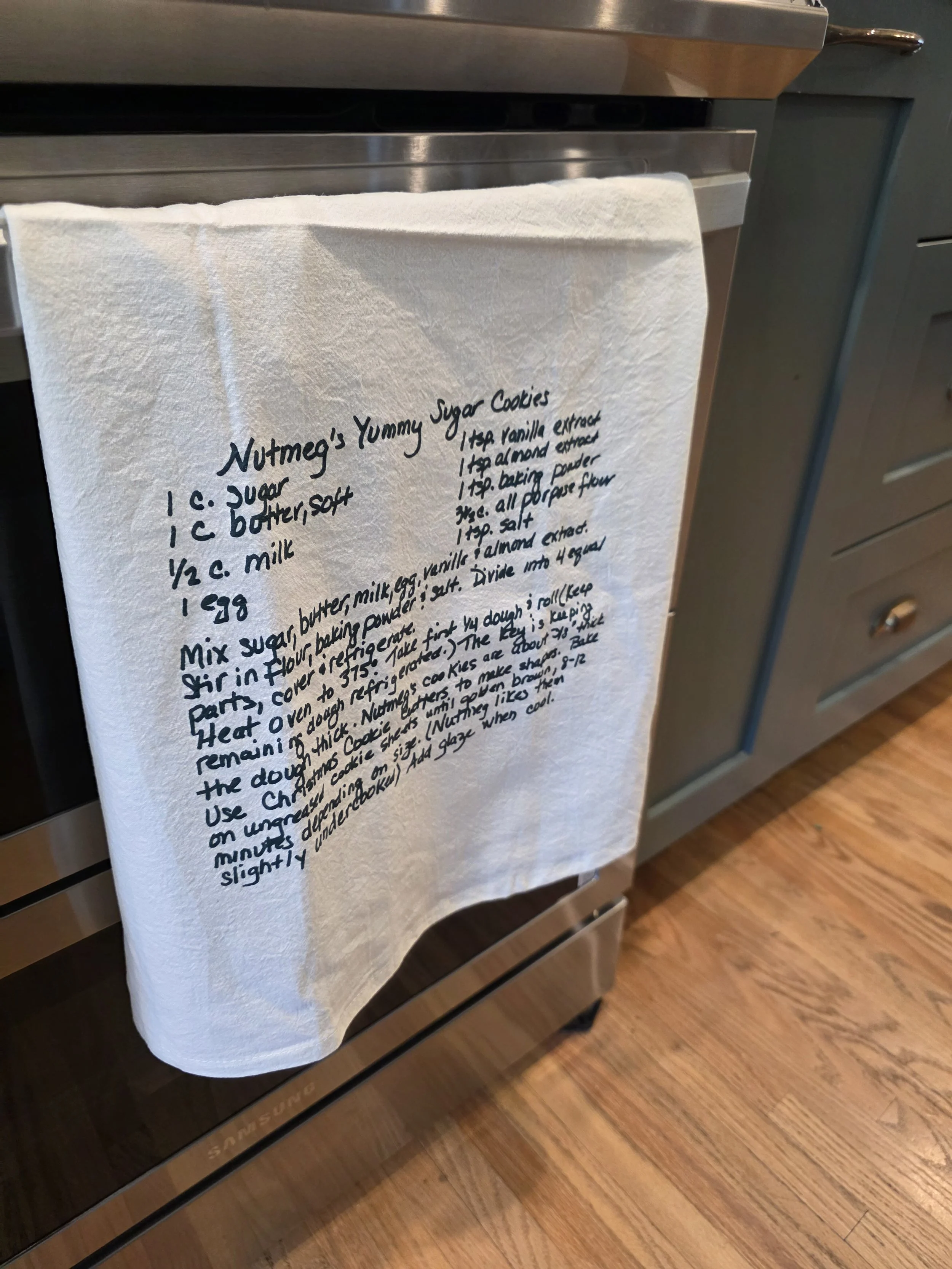 Nutmeg's Famous Sugar Cookie Recipe