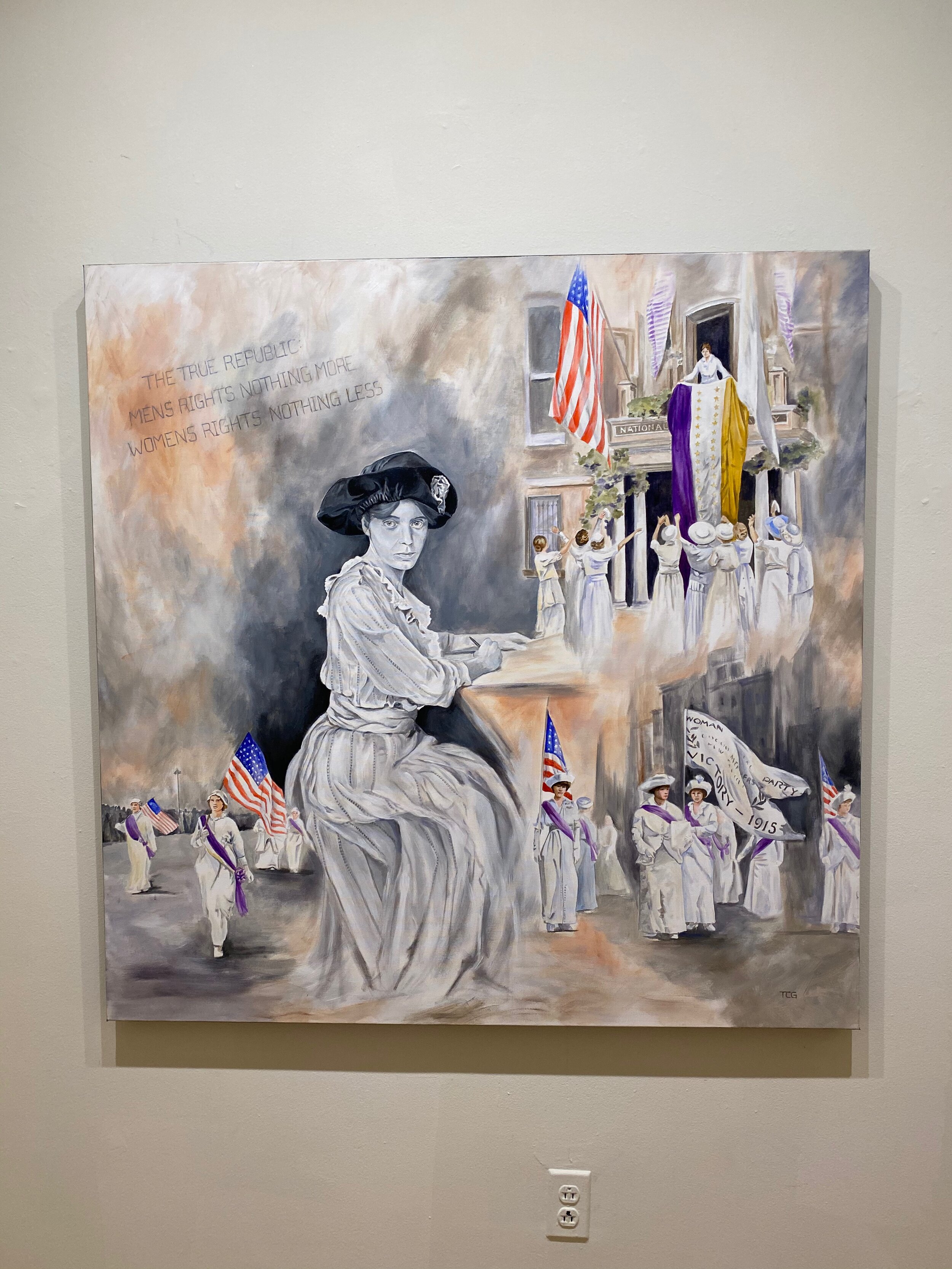 Tracy Gransrow, Suffrage:  Women in White