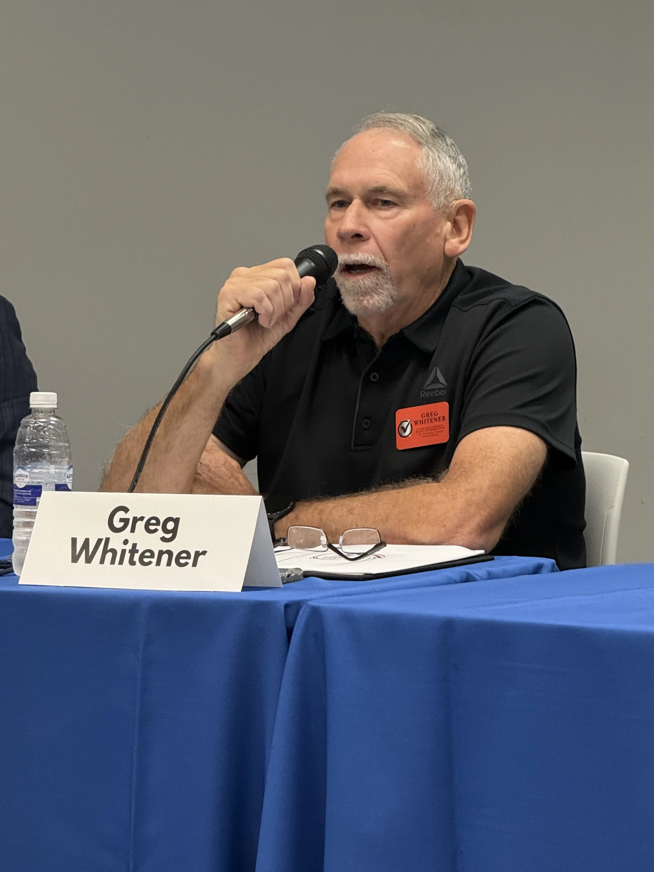 Candidate Greg Whitener