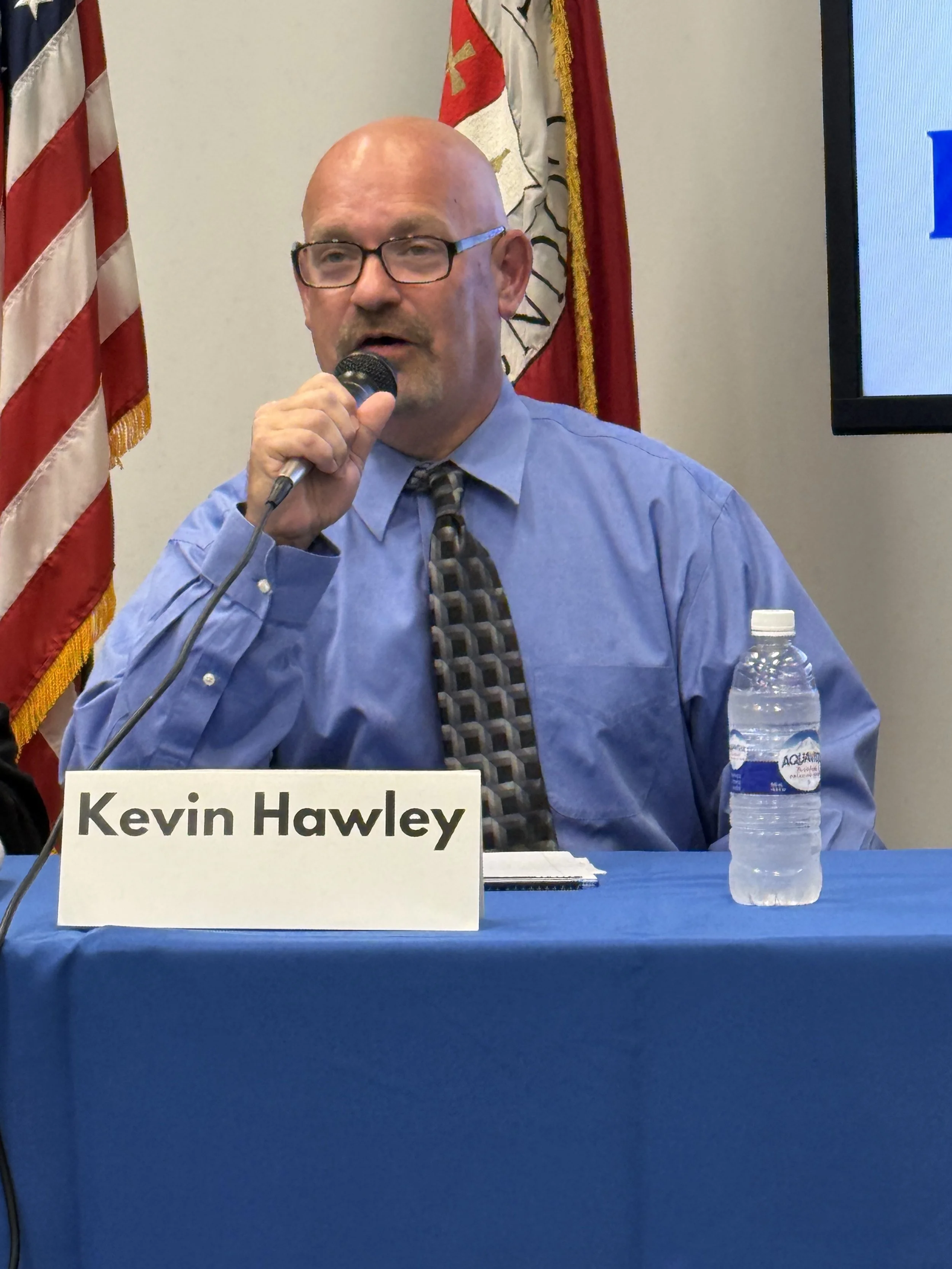 Candidate Kevin Hawley