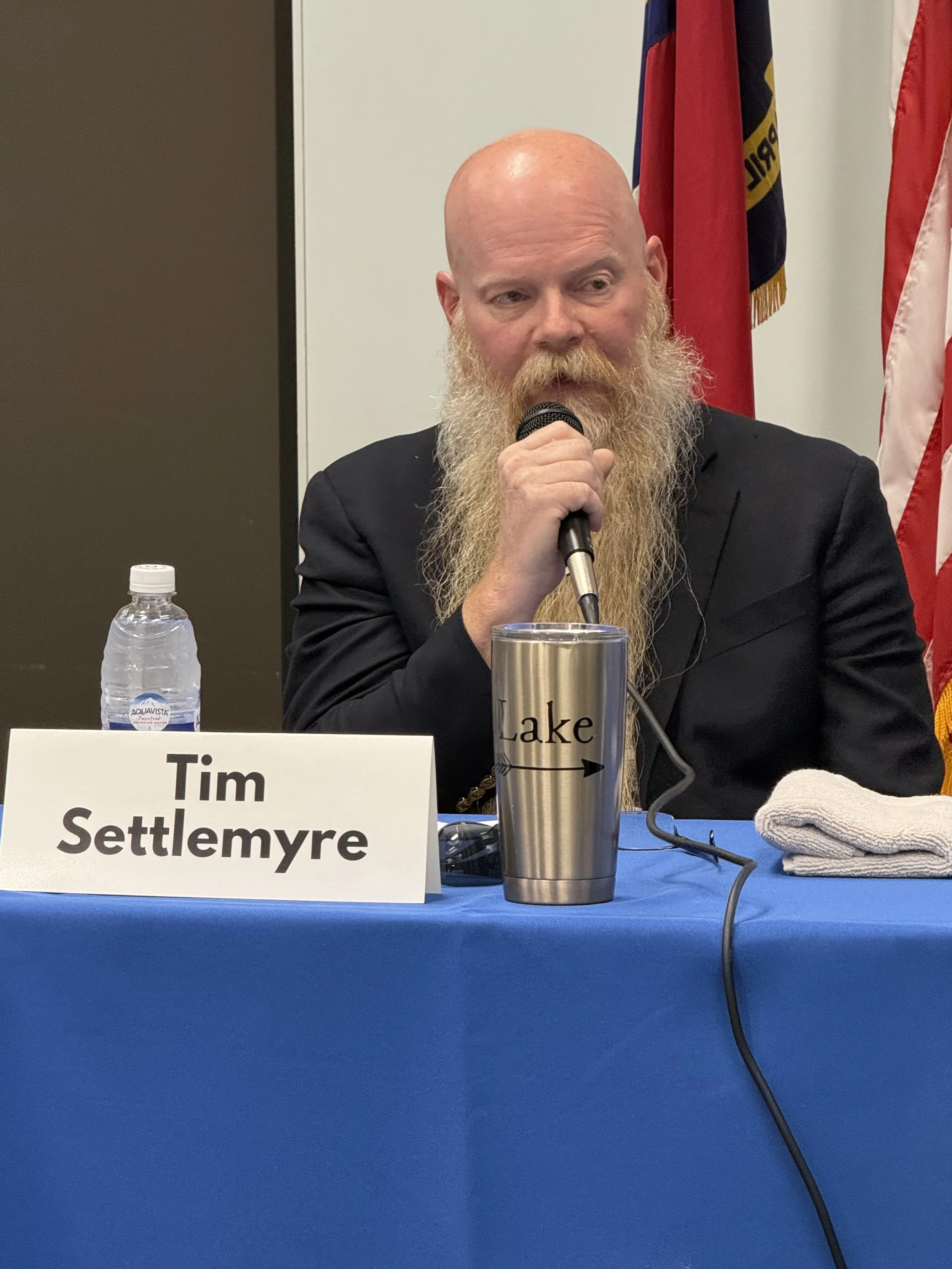 Candidate Tim Settlemyer