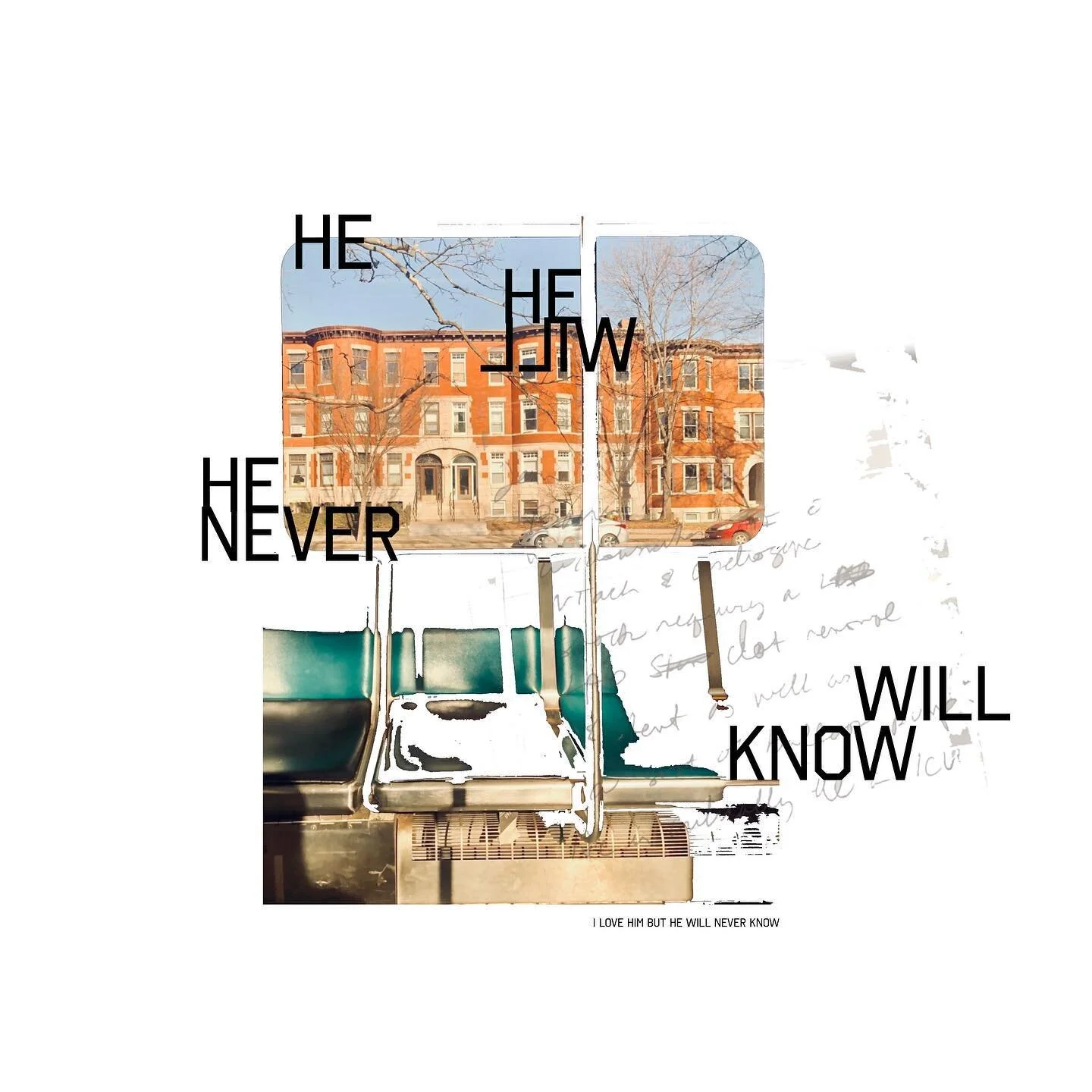 I love him but he will never know. [91/100] 

#typography #graphicdesign #storytelling #8wordstory #8wordstorychallenge #design8words #storytellingart #100daychallenge #100dayproject #experimentaltypography #experimentaldesign