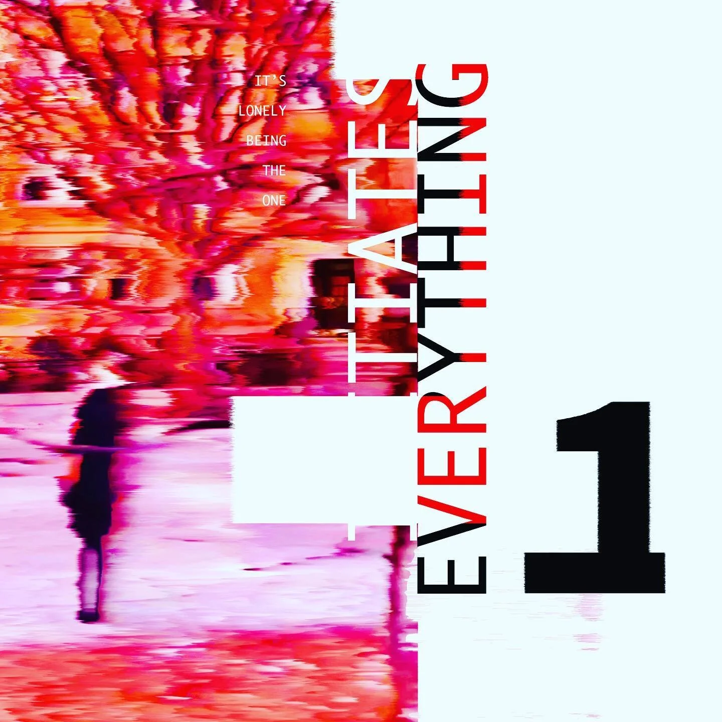 it&rsquo;s lonely being the one who initiates everything. [93/100] 

#typography #graphicdesign #storytelling #8wordstory #8wordstorychallenge #design8words #storytellingart #100daychallenge #100dayproject #experimentaltypography #experimentaldesign