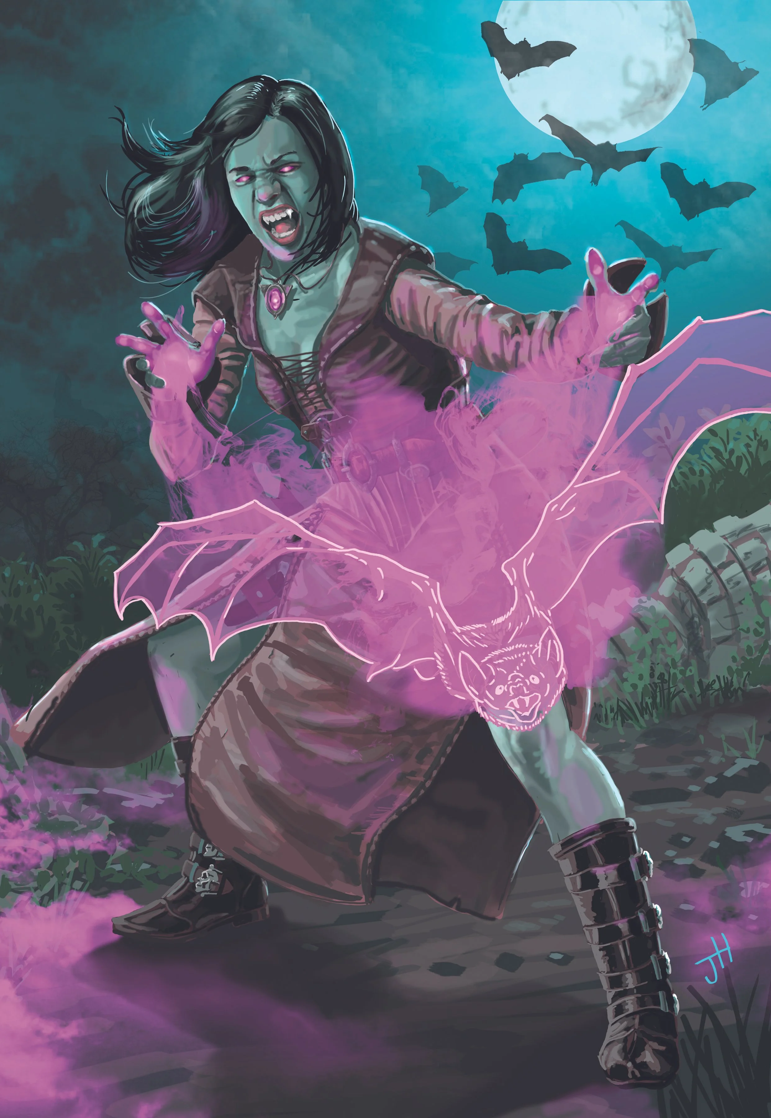 Vampire Sorceress
Digital