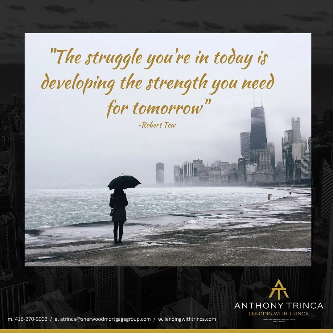 Keep focused &amp; keep working hard👊🏻!

.
.
.
Anthony Trinca
Mortgage Agent
Sherwood Mortgage Group #12176
416-270-9002
Atrinca@sherwoodmortgagegroup.com

#sherwoodmortgagegroup #mortgageagent #realtors #bankers #self-employed #lendingwithtrinca #