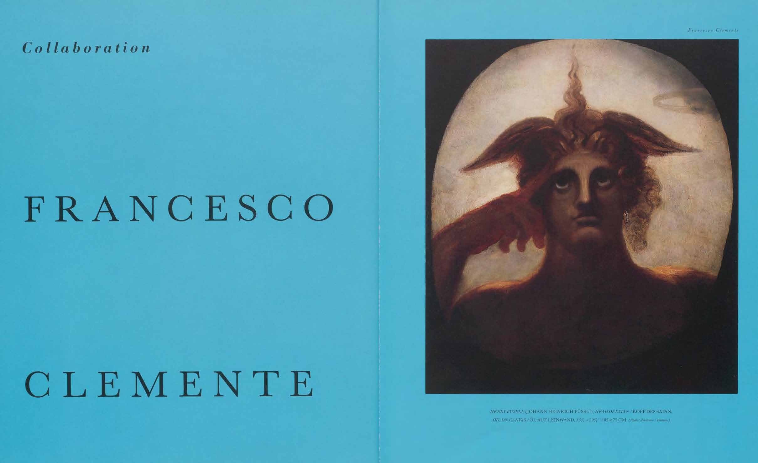 Francesco Clemente 作品集 洋書 Francesco Clemente 作品集・画集 