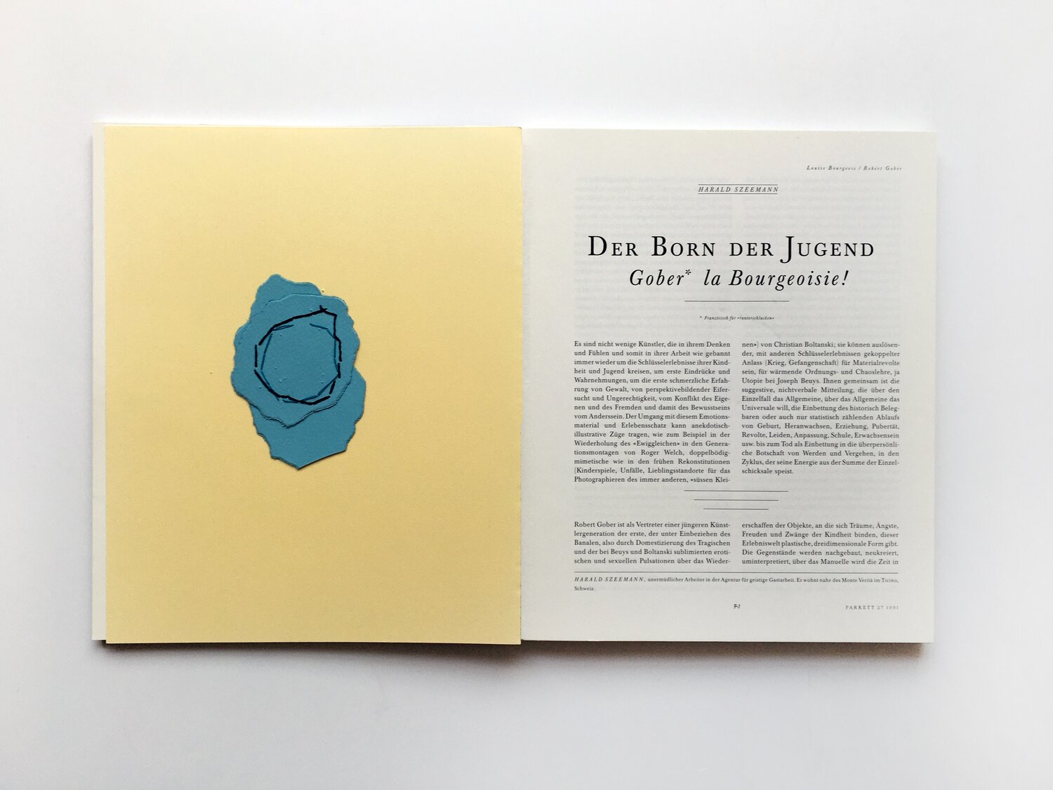 Louise Bourgeois in Print - Modern Magazine