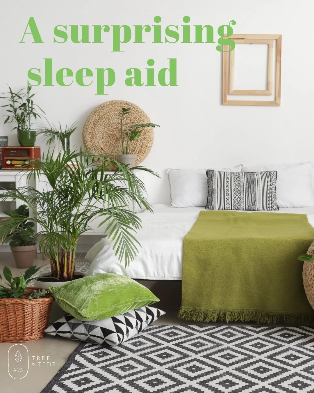We used to be told that plants shouldn't be in our bedrooms - that they would 'compete' with us for oxygen. 

More recent research suggests that plants are much more helpful for our sleep than hindrance, improving the air quality in our bedrooms and 
