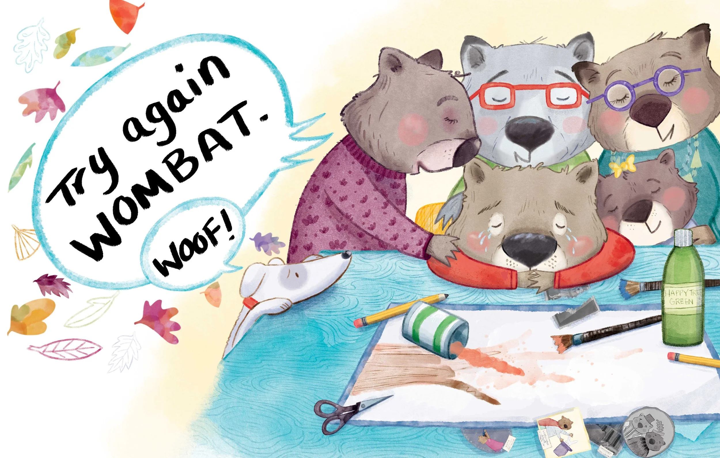 Wombat and the Family Tree (Pub 2024)