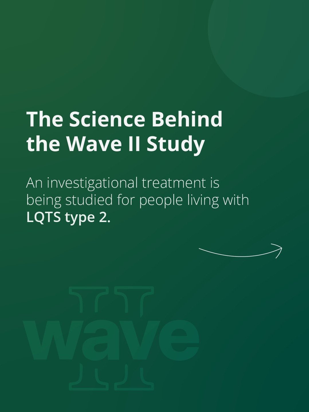 The Wave II clinical study is now enrolling to evaluate an investigational treatment option.  Learn more at wavestudies.com/wave-2 💚 

Participation is voluntary.
The Wave II study is sponsored by Thryv Therapeutics Inc.
