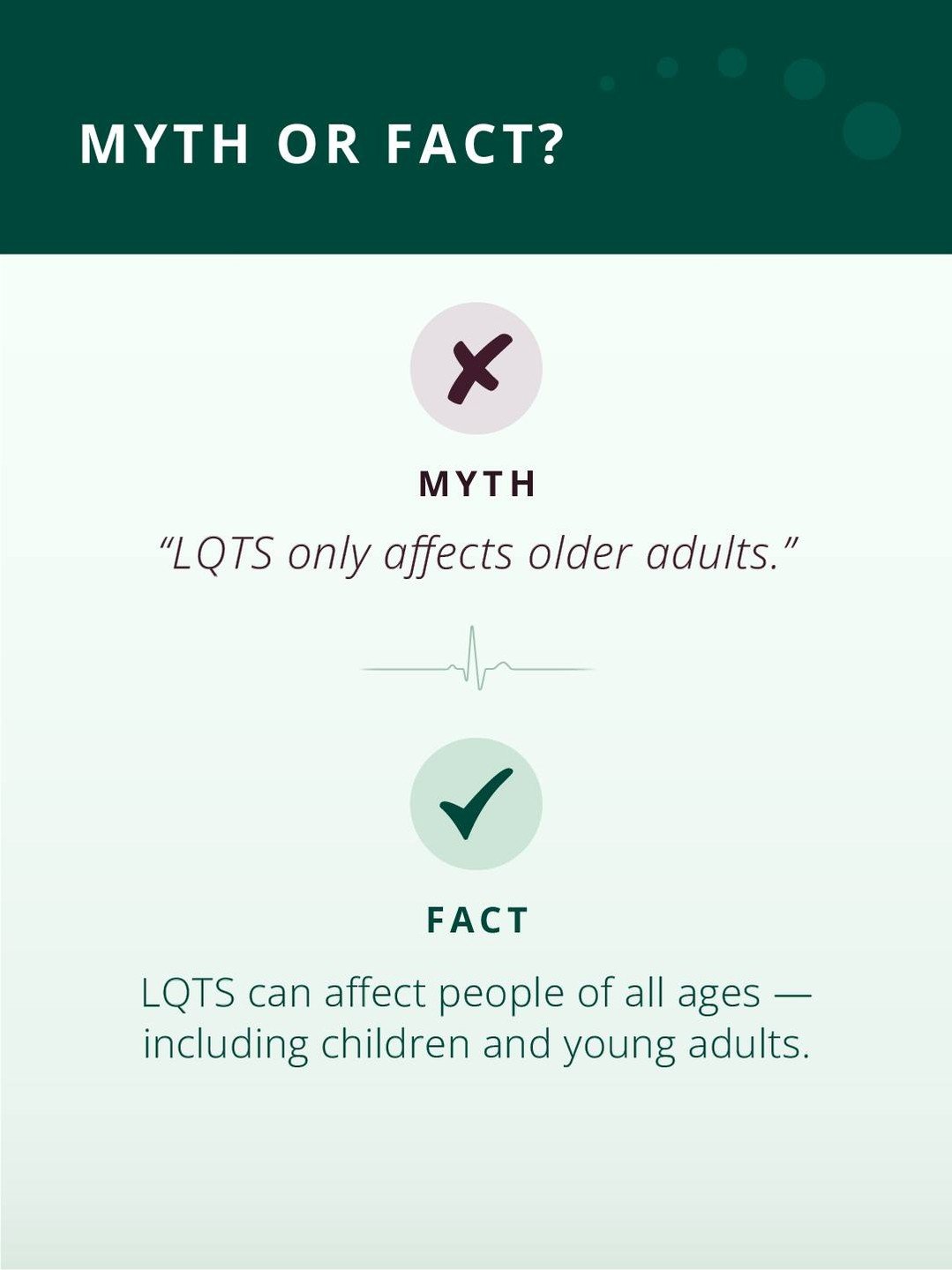 Knowing the facts can help support earlier recognition and care.

#LongQTSyndrome #HeartHealth #RareDisease #AwarenessMatters #PatientEducation