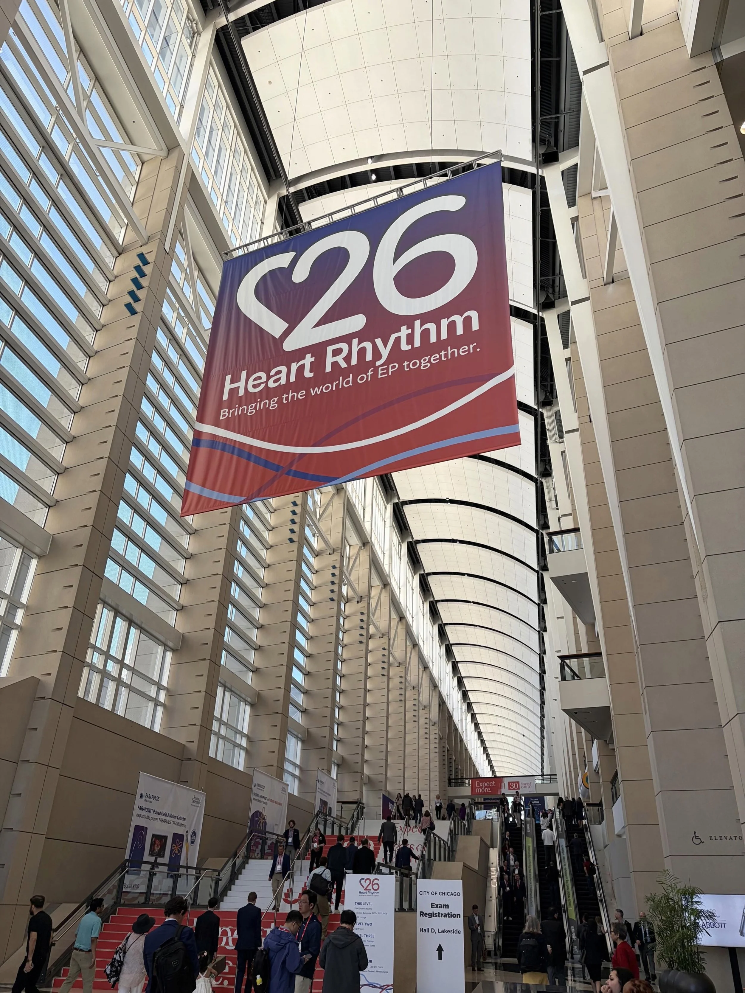 Sharing some photos from our team&rsquo;s time in Chicago at the Heart Rhythm Society Annual Meeting (April 23&ndash;26), one of the largest yearly gatherings of heart rhythm specialists in the world. ❤️

We loved spending time with the team at the @