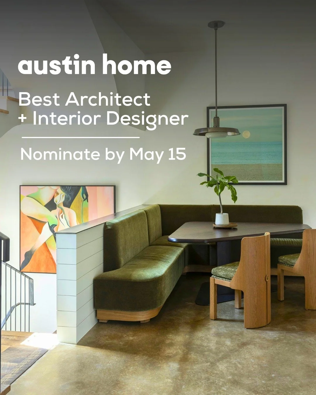 Austin Home is now accepting nominations for their 2026 Best Architects &amp; Interior Designers list, and we'd be honored to be considered.

This home &mdash; recently featured in Tribeza Home &mdash; is a years-long collaboration with clients who t