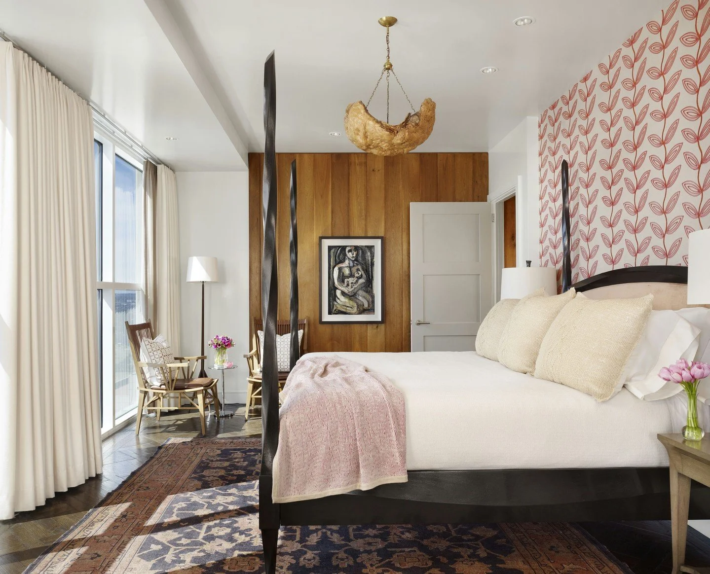 The best spaces we design get claimed quietly. Often by mom. 

Happy Mother's Day from our team to yours.

Architecture: @webberstudio
Builder: @davidwilkesbuilders
Photographer: @caseycdunn

#LuxuryBedroom #BotanicalInteriors #FeminineDesign #DreamB