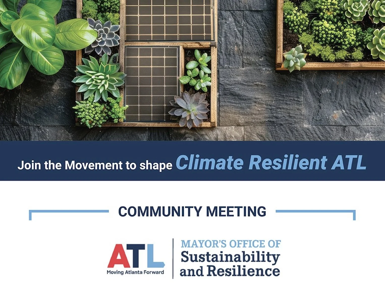 Southwest ATL Community Meeting: Climate Resilient ATL