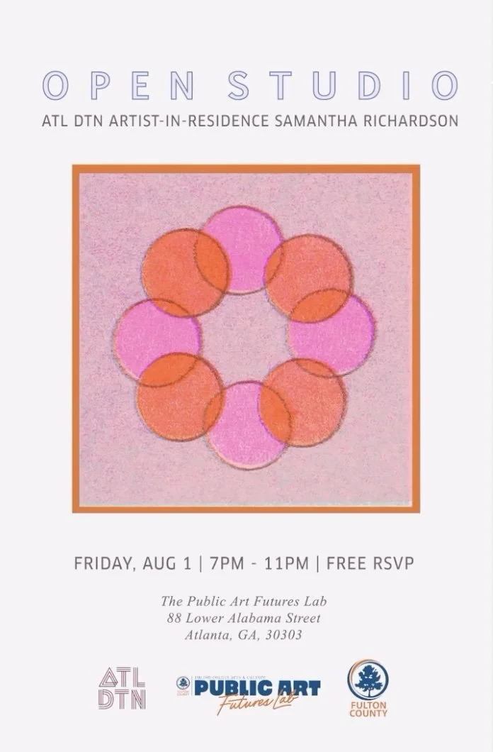 Open Studio - ATL DTN Artist-in-Residence Samantha Richardson