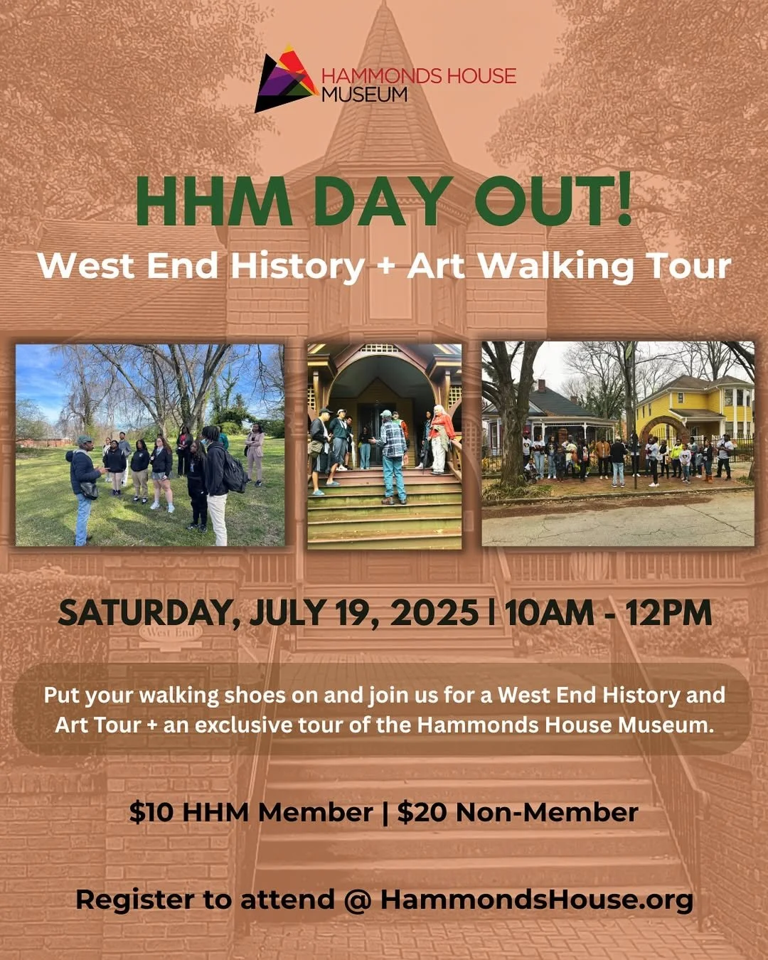 HHM Educators Night Out - West End Neighborhood History & Art Tour