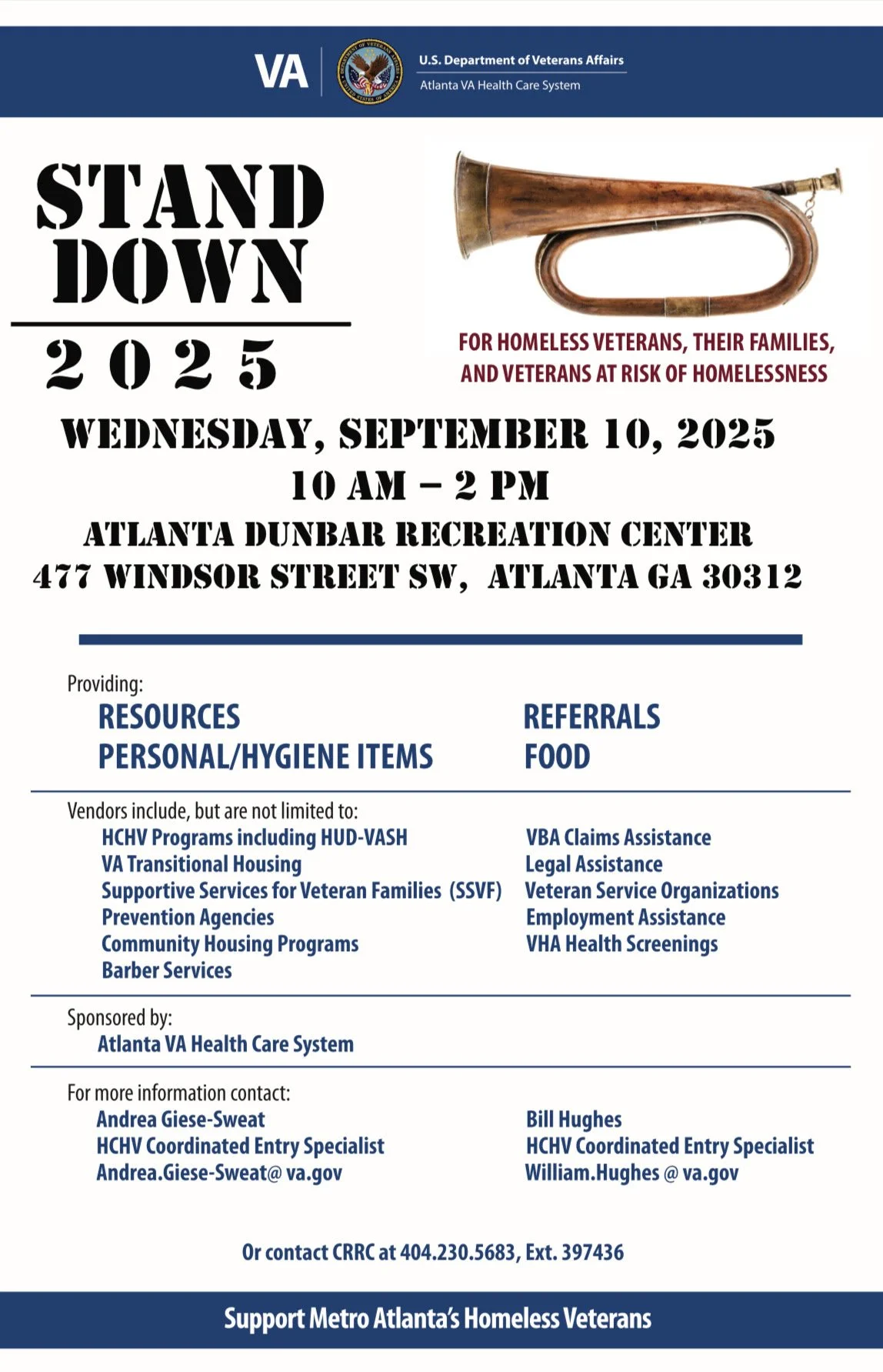 Stand Down 2025 - Event for Veterans and their Families