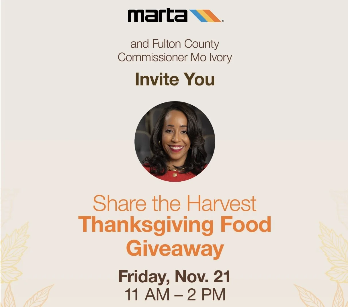 Share the Harvest Thanksgiving Food Giveaway