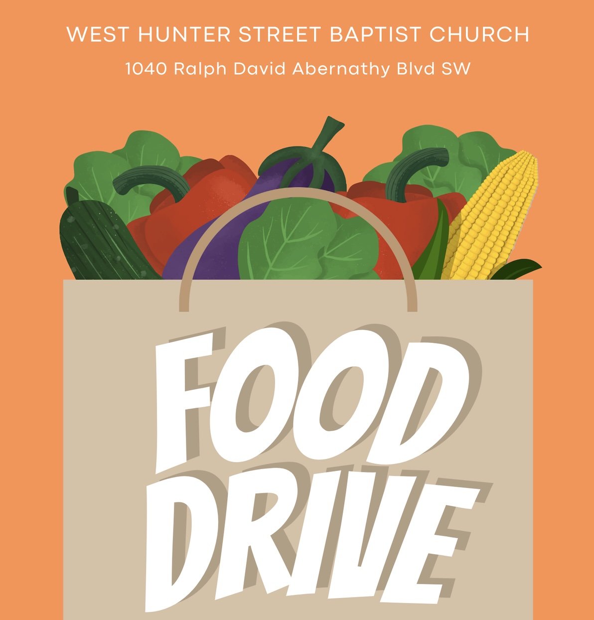 West Hunter Street Baptist Church Food Distribution