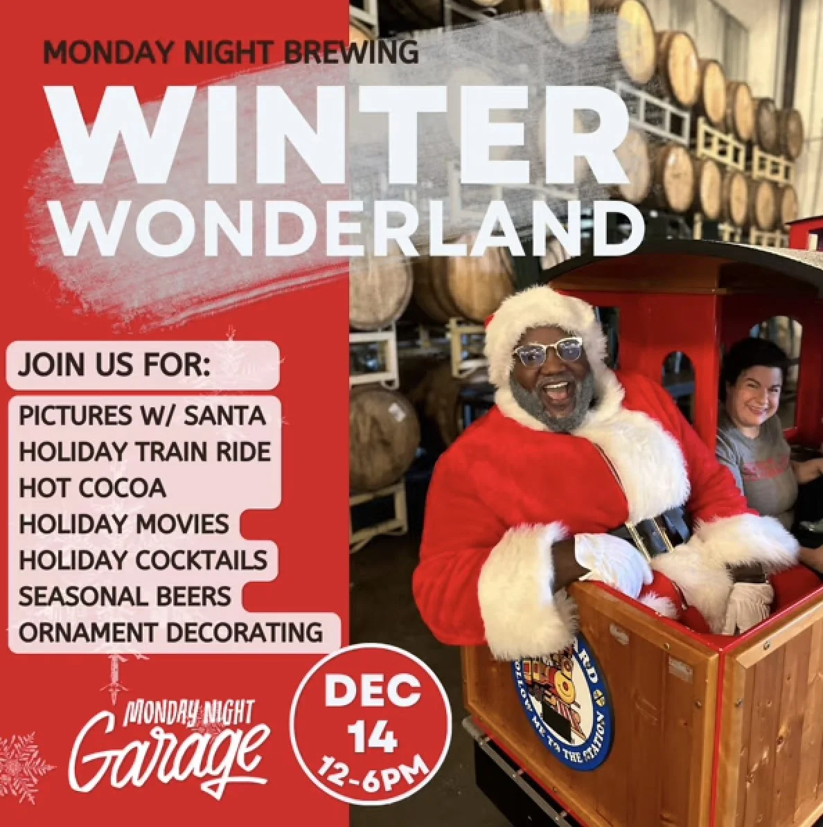 Santa Visits Lee + White