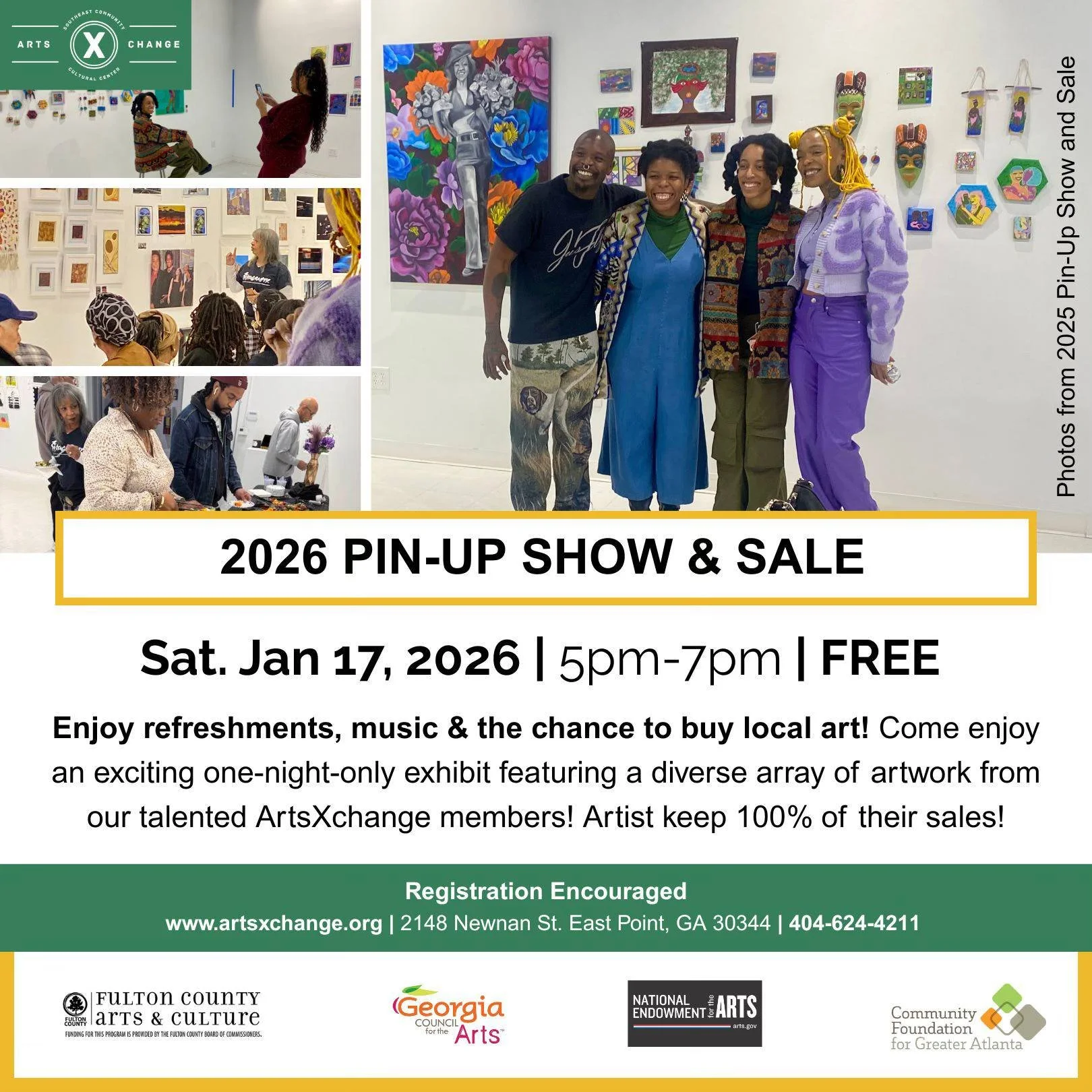 Art Pin-Up Show and Sale