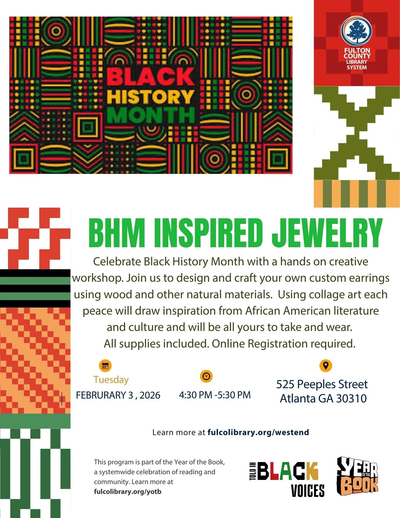 BHM Inspired Jewelry