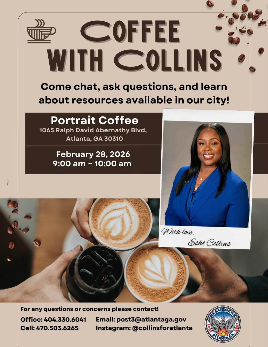 Coffee with Eshe Collins