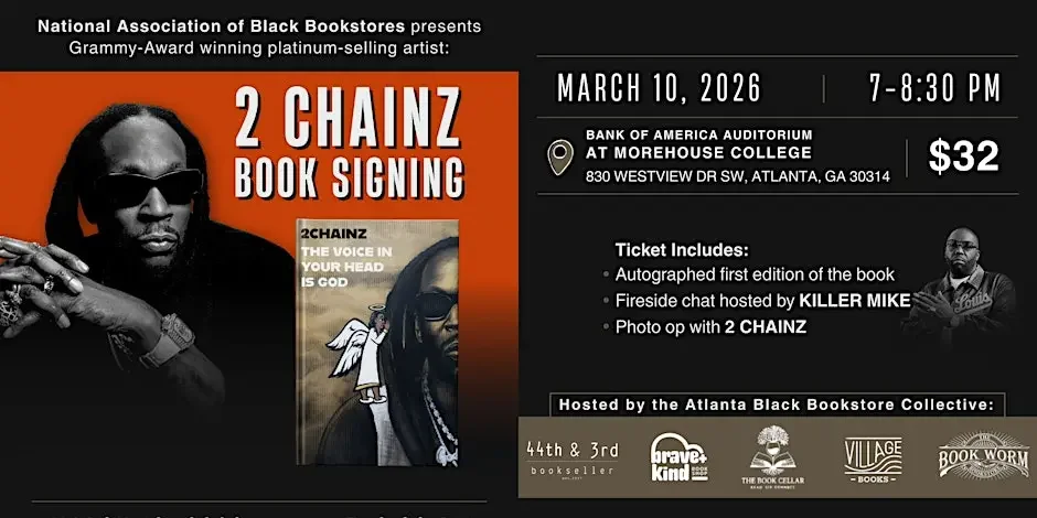 An evening with 2 Chainz in conversation with Killer Mike