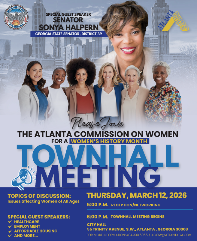 Women's History Month Town Hall Meeting