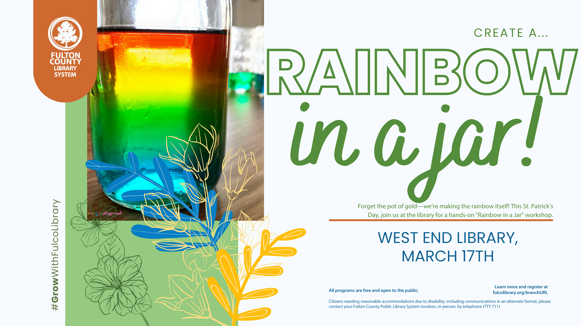 Let's Craft: Rainbow in a Jar