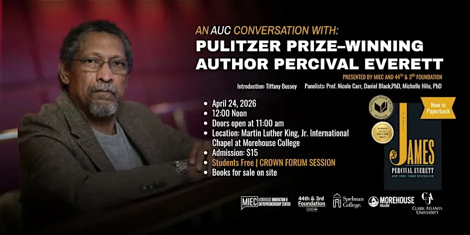 AN AUC Conversation With: Pulitzer Prize Winner Percival Everett