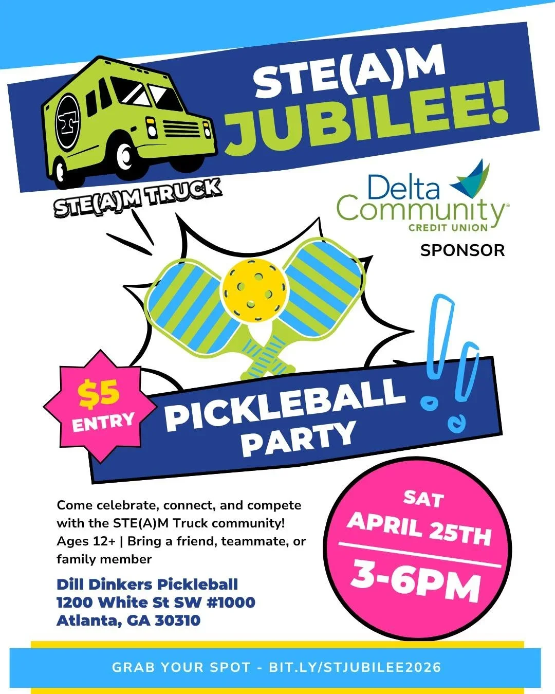STE(A)M Jubilee Pickleball Celebration