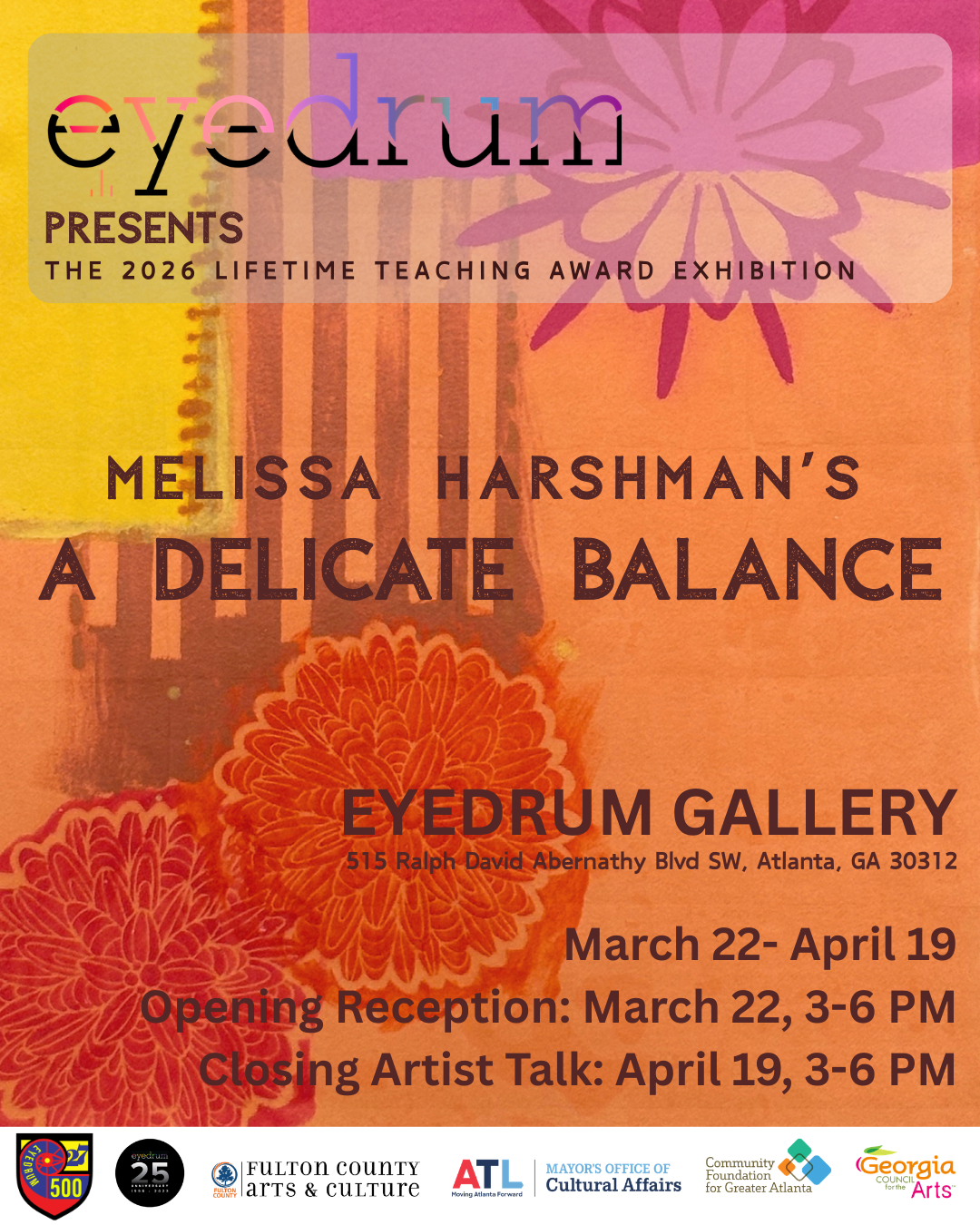 A Delicate Balance Closing Artist Talk