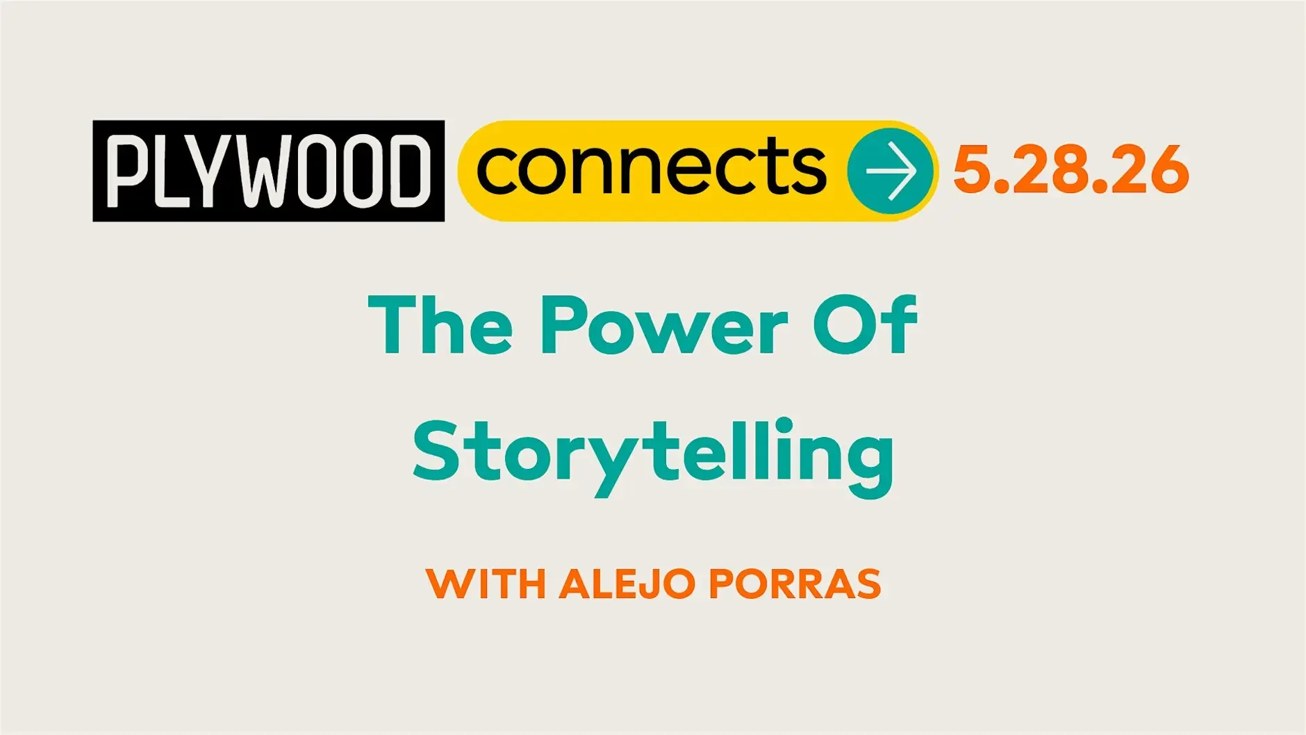 The Power of Storytelling with Alejo Porra