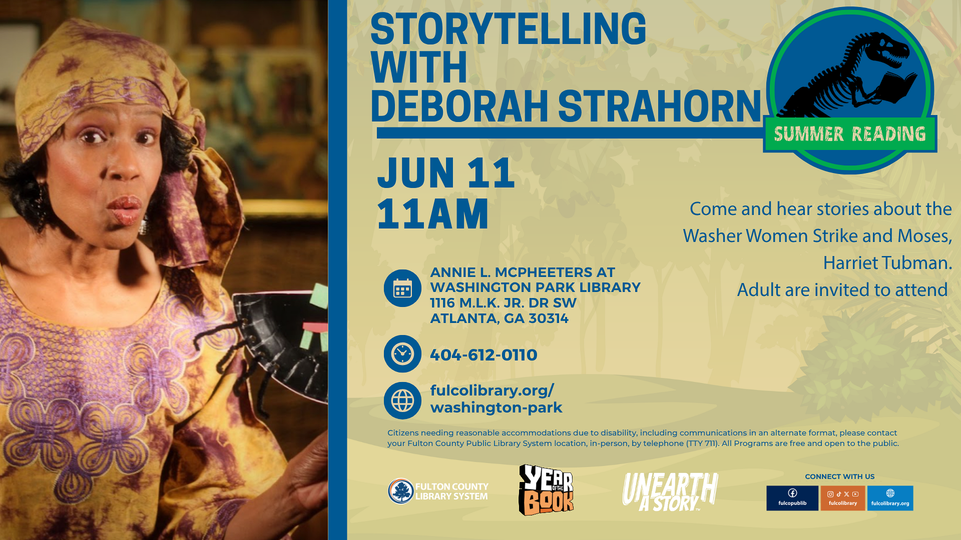 Storytelling with Deborah Strahorn