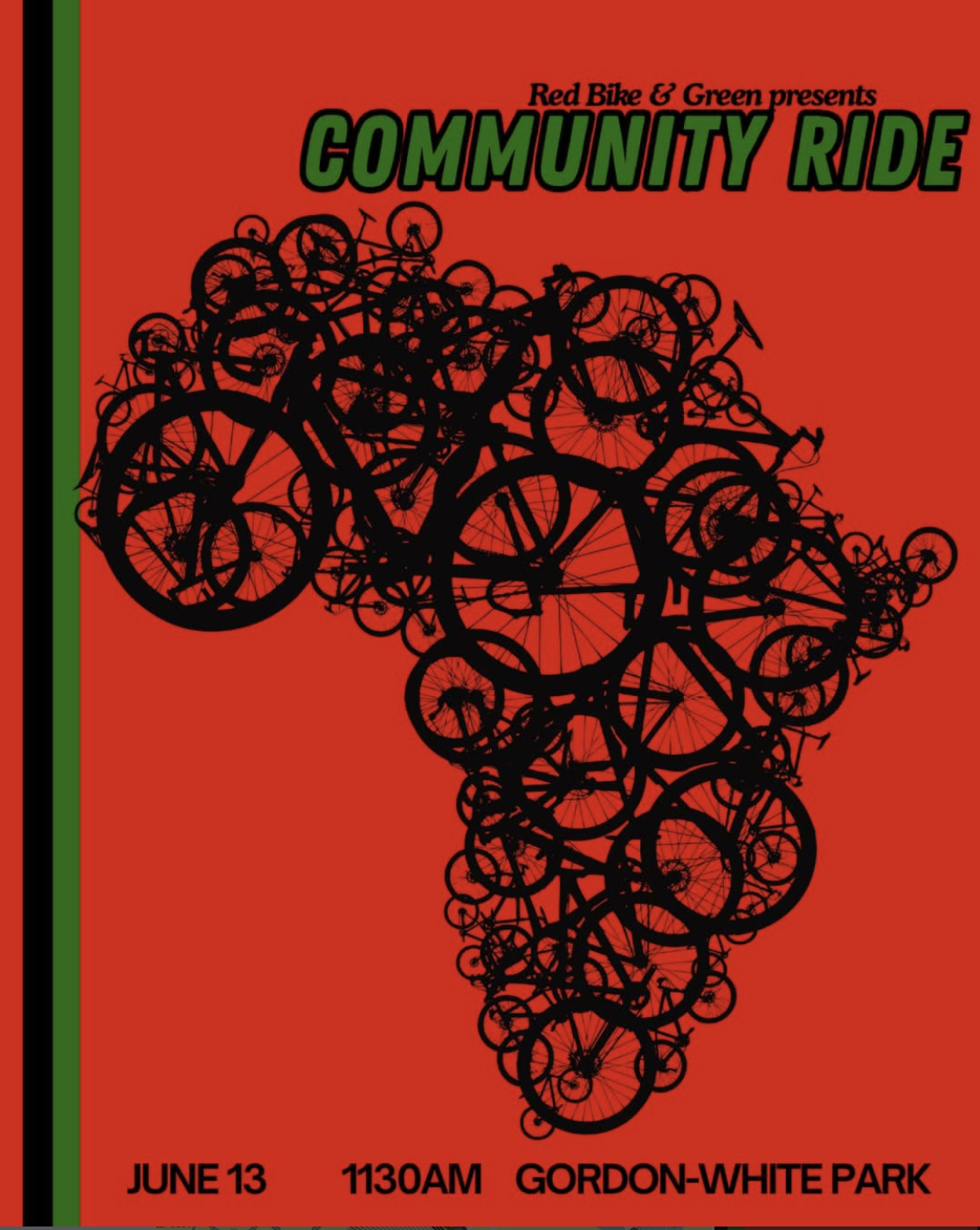 Red Bike and Green Community Ride