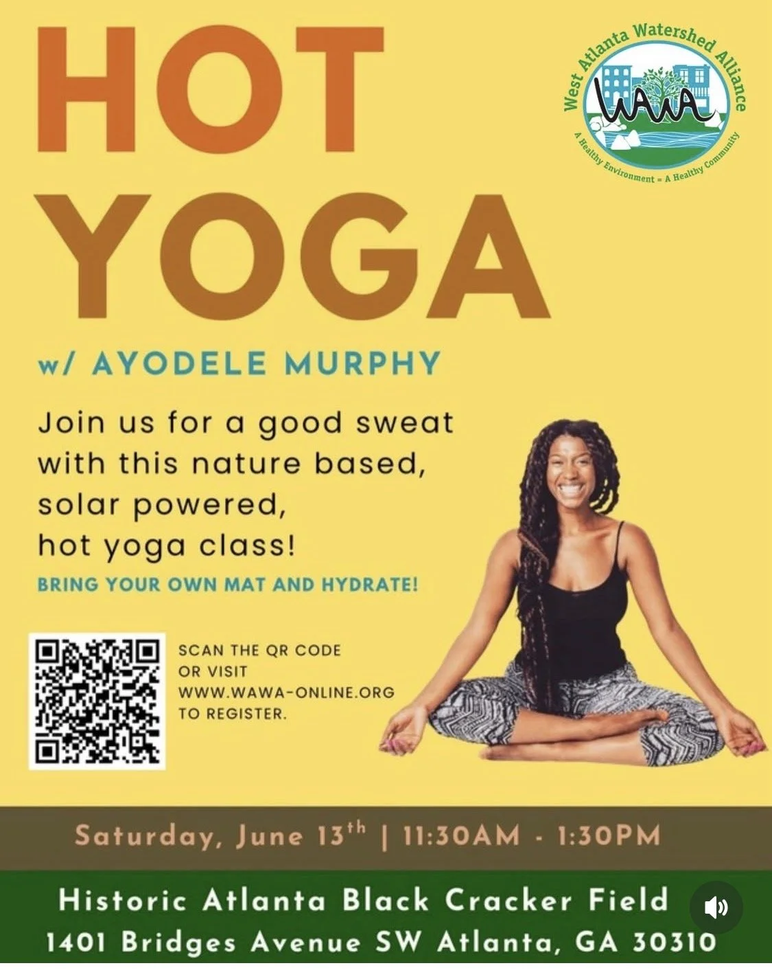 Hot Yoga @ Black Cracker Field