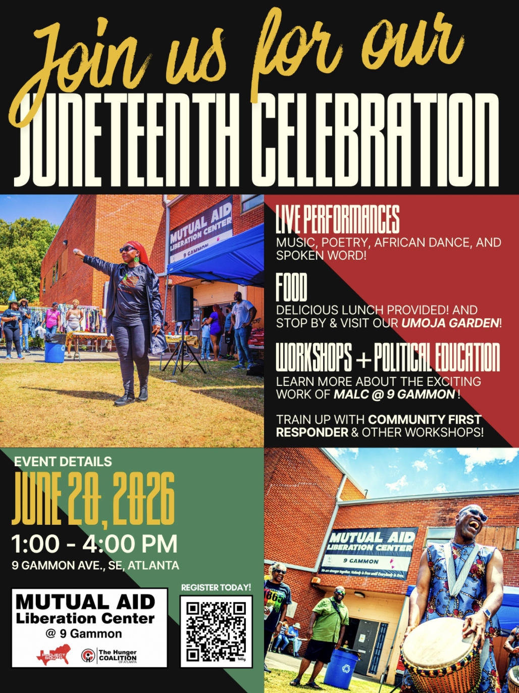 Juneteenth at the Mutual Aid Liberation Center