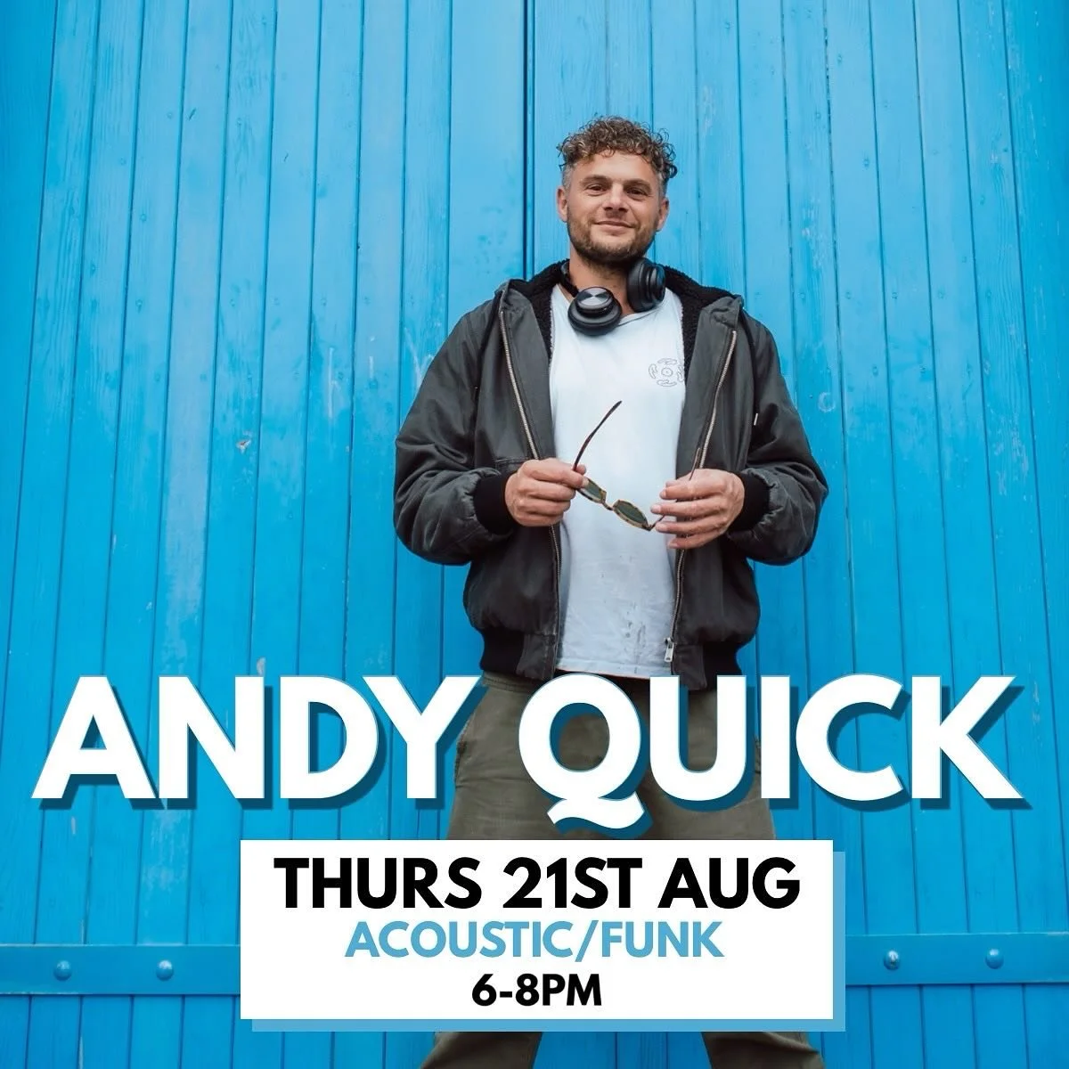 🎶 This Thursday at Pier One! 🎶

We&rsquo;ve got Andy Quick (Land Of The Giants, Andy Quick Band) dropping in for a solo acoustic set &mdash; sneaking it in between a packed festival season 🌞🎸

Andy&rsquo;s known for mixing up funk, rock, rap, ind