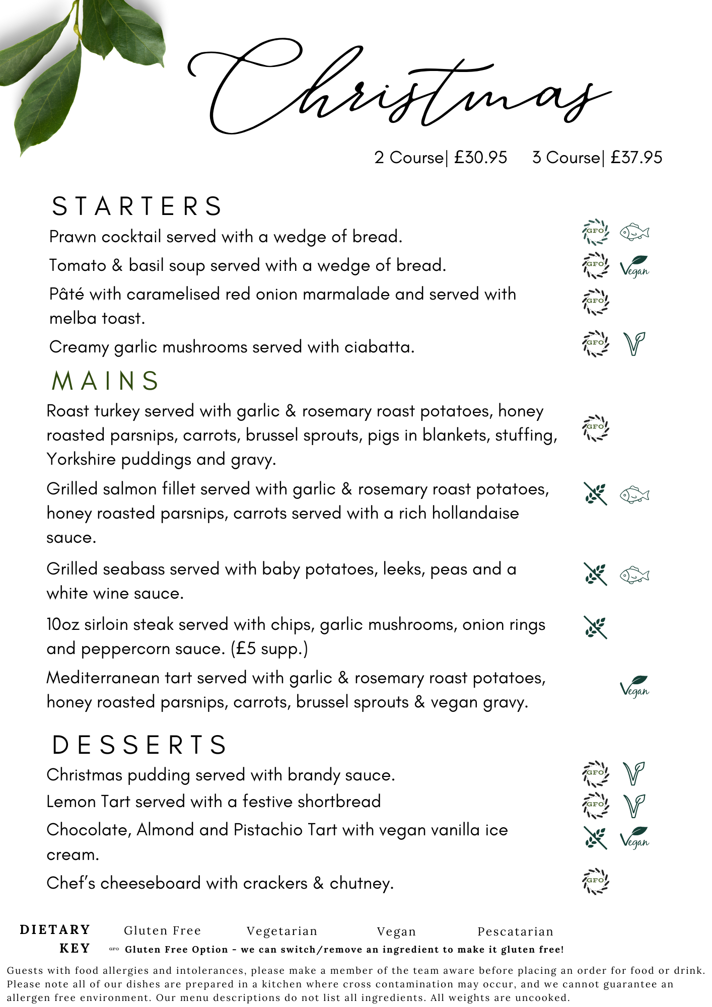 Pier One Christmas Menu 2025.png